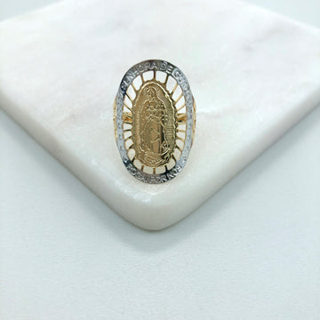 18K Gold Layered Oro Laminado Ring 81.0077